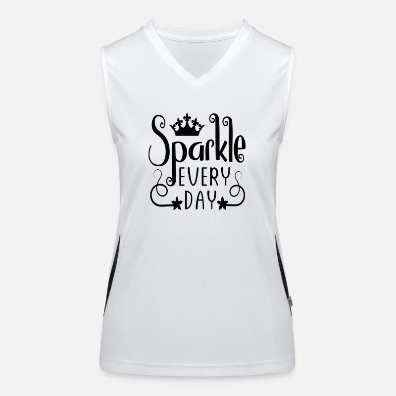 Sparkle Every Day Women's Functional Contrast Tank Top