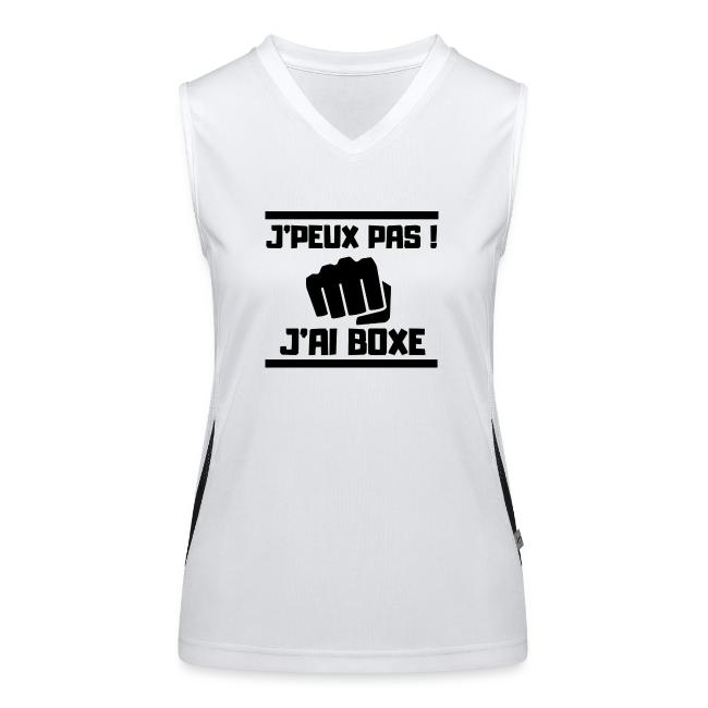 J PEUX PAS J AI BOXE