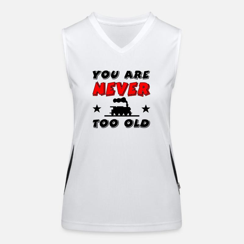 Chemin de fer Débardeur respirant contrasté Femme