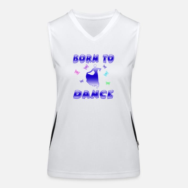 Danser Débardeur respirant contrasté Femme