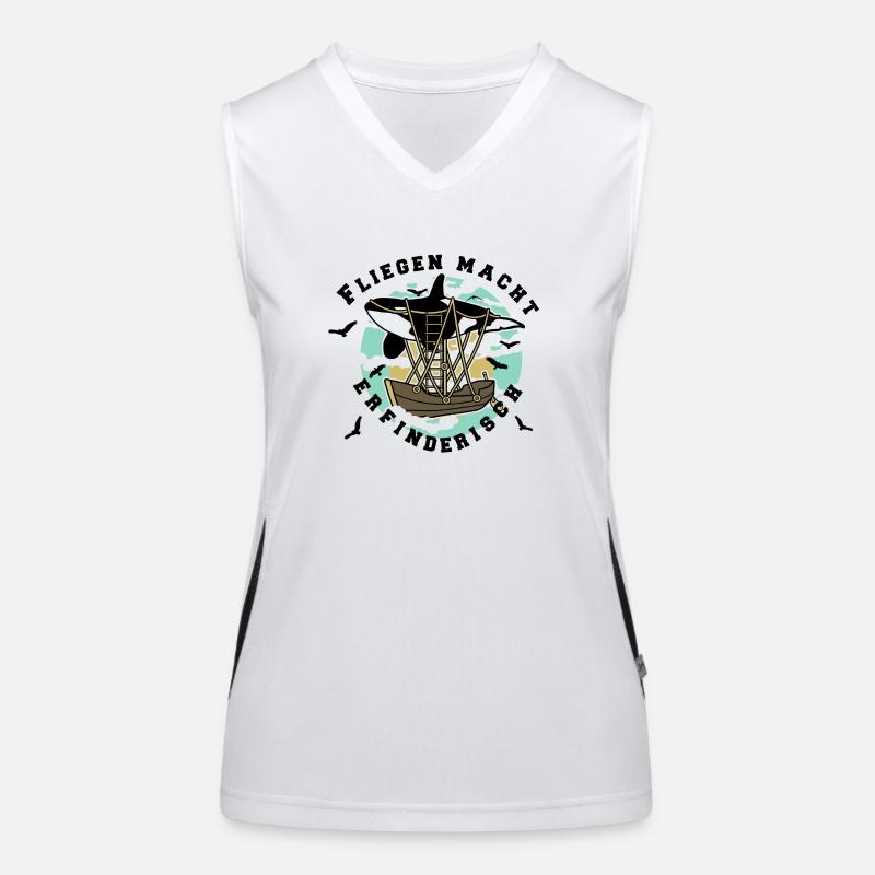 Voler est la mère de l’invention Débardeur respirant contrasté Femme