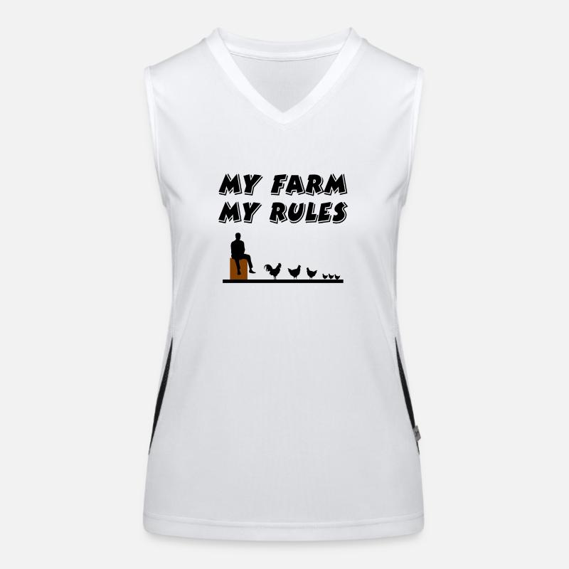 Farm Women's Functional Contrast Tank Top