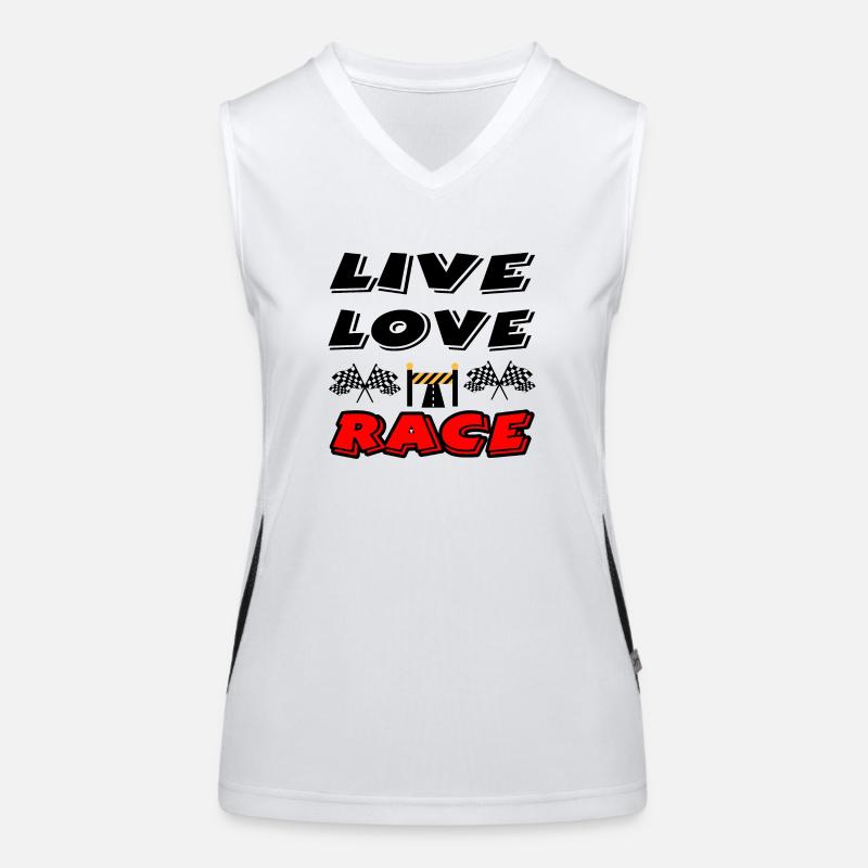 Car Women's Functional Contrast Tank Top