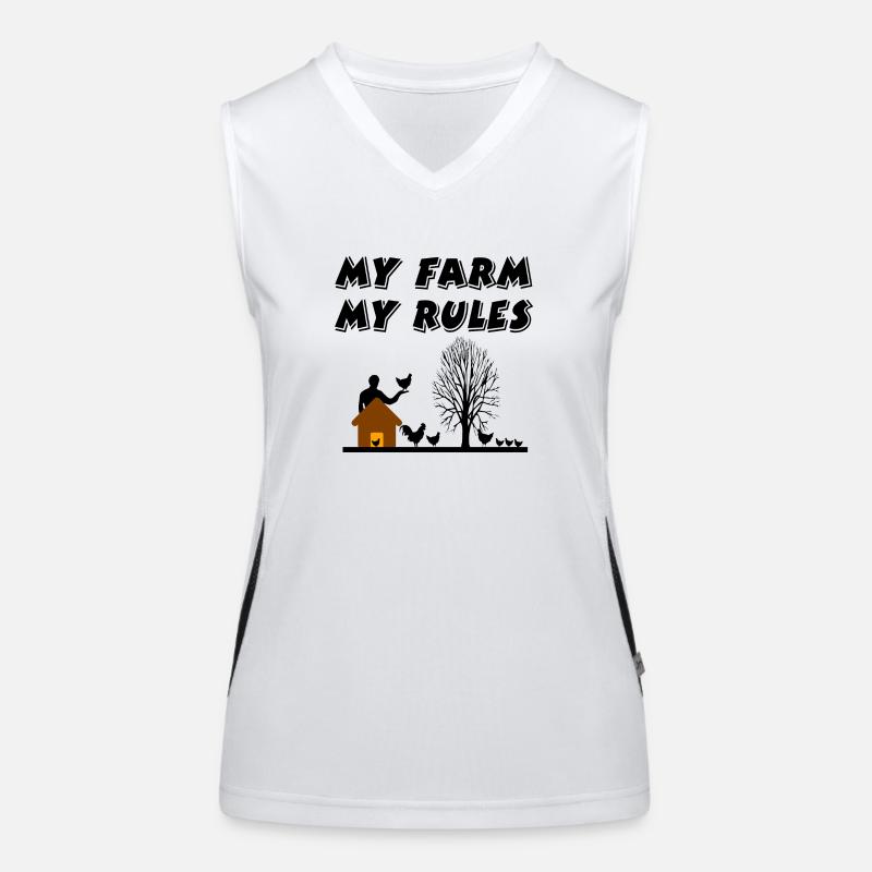 Farm Women's Functional Contrast Tank Top