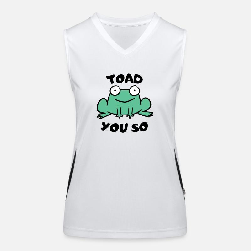 Toad You So. Women's Functional Contrast Tank Top