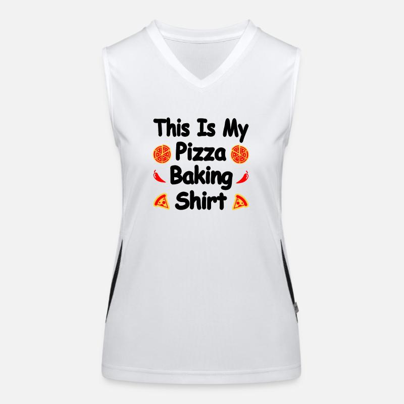 Pizza Débardeur respirant contrasté Femme