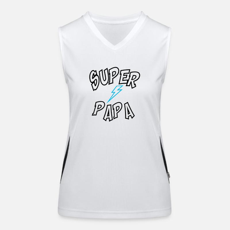 Super Dad Women's Functional Contrast Tank Top
