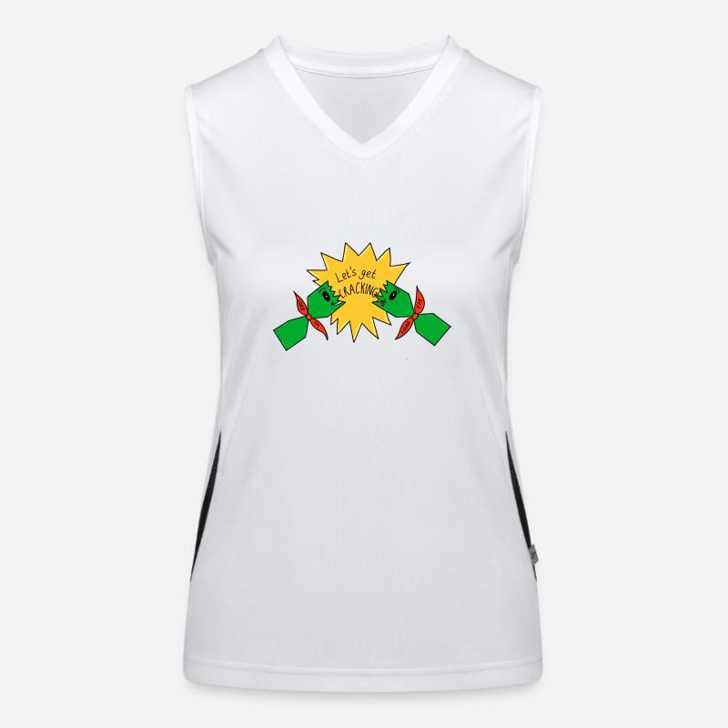 Christmas Cracker Women's Functional Contrast Tank Top