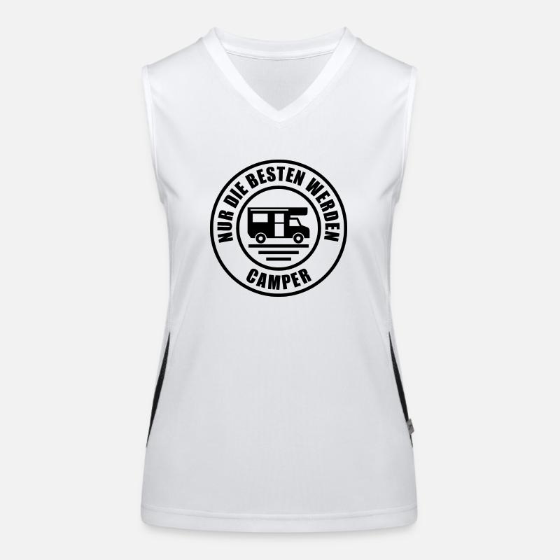Camper Funktionelles Kontrast-Tank Top für Frauen
