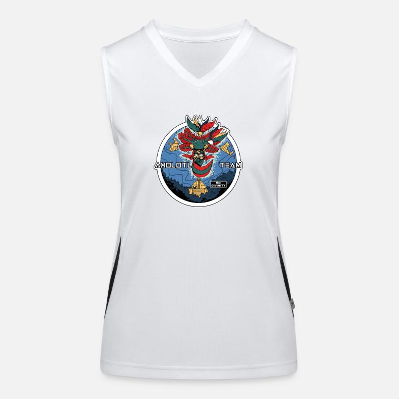 Das antike Axolotl Funktionelles Kontrast-Tank Top für Frauen