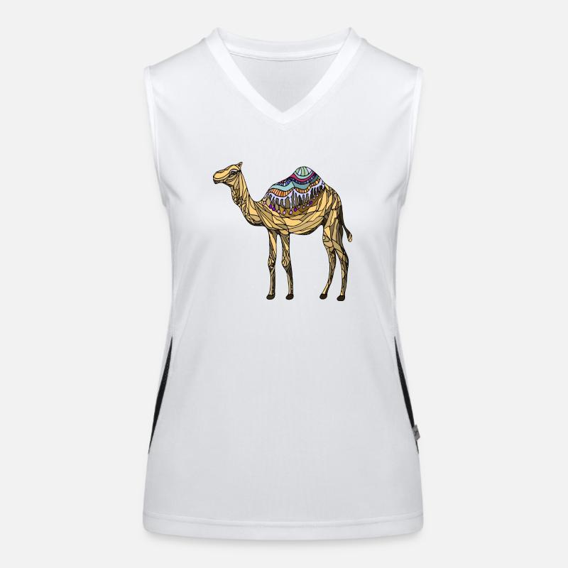 Camel Women's Functional Contrast Tank Top