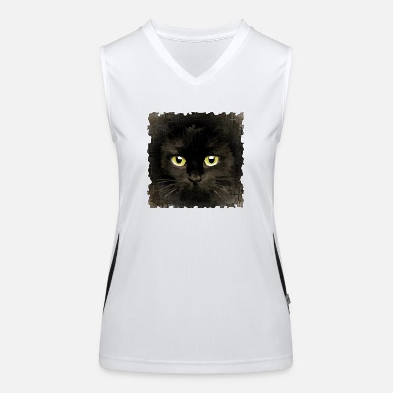 Cat Women's Functional Contrast Tank Top