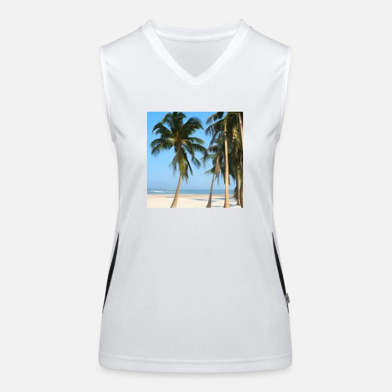 Plage de vacances Débardeur respirant contrasté Femme