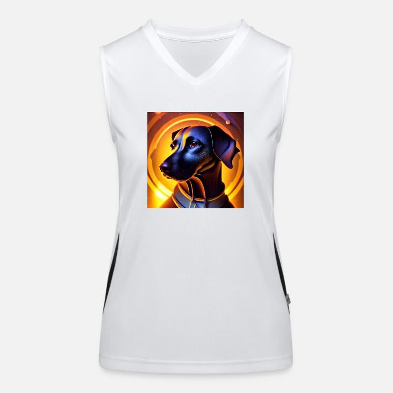 The Universe Dog Women's Functional Contrast Tank Top