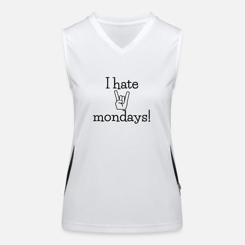 Lundi Débardeur respirant contrasté Femme