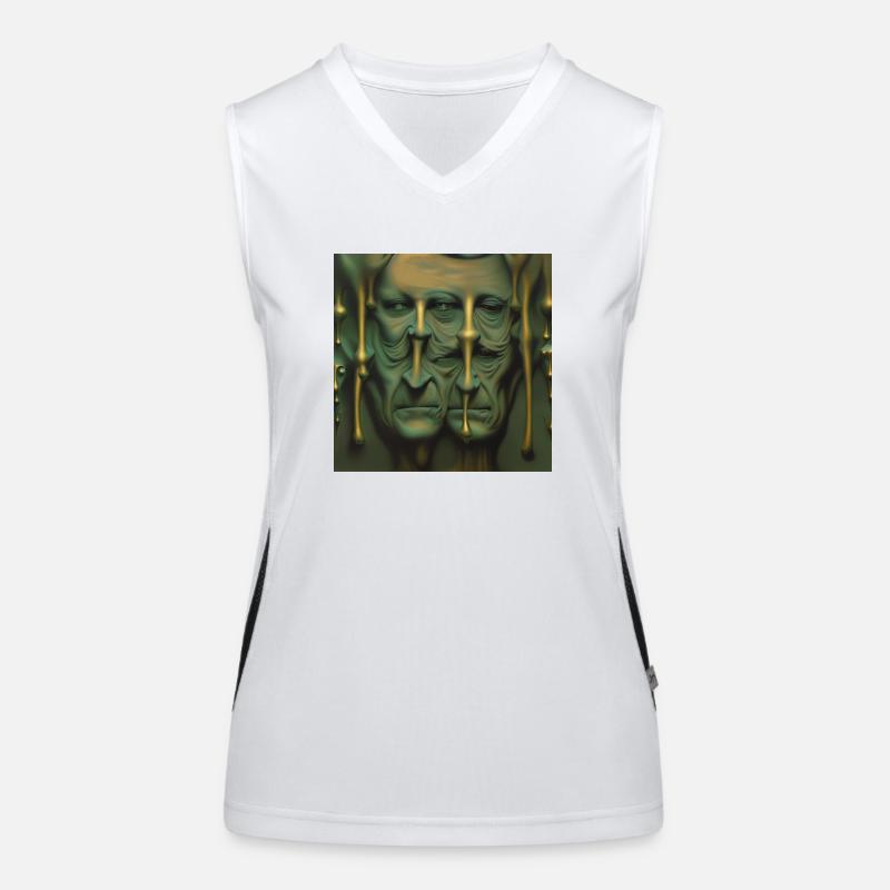 SKELETON 4 Women's Functional Contrast Tank Top