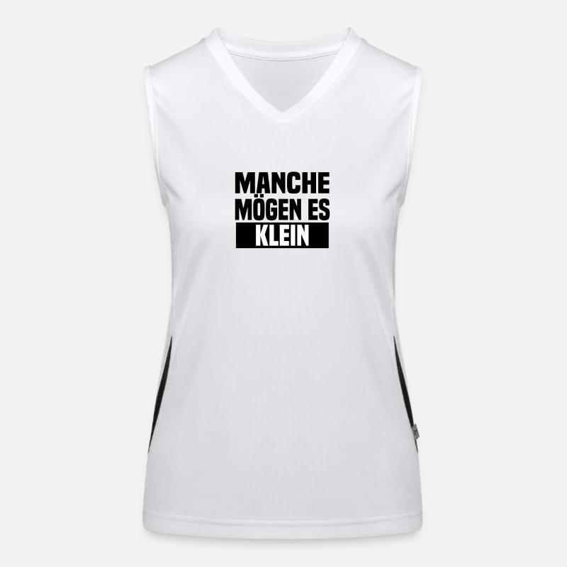 manche mögen es klein Diorama Funktionelles Kontrast-Tank Top für Frauen