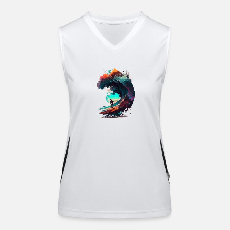 Dream Wave Women's Functional Contrast Tank Top