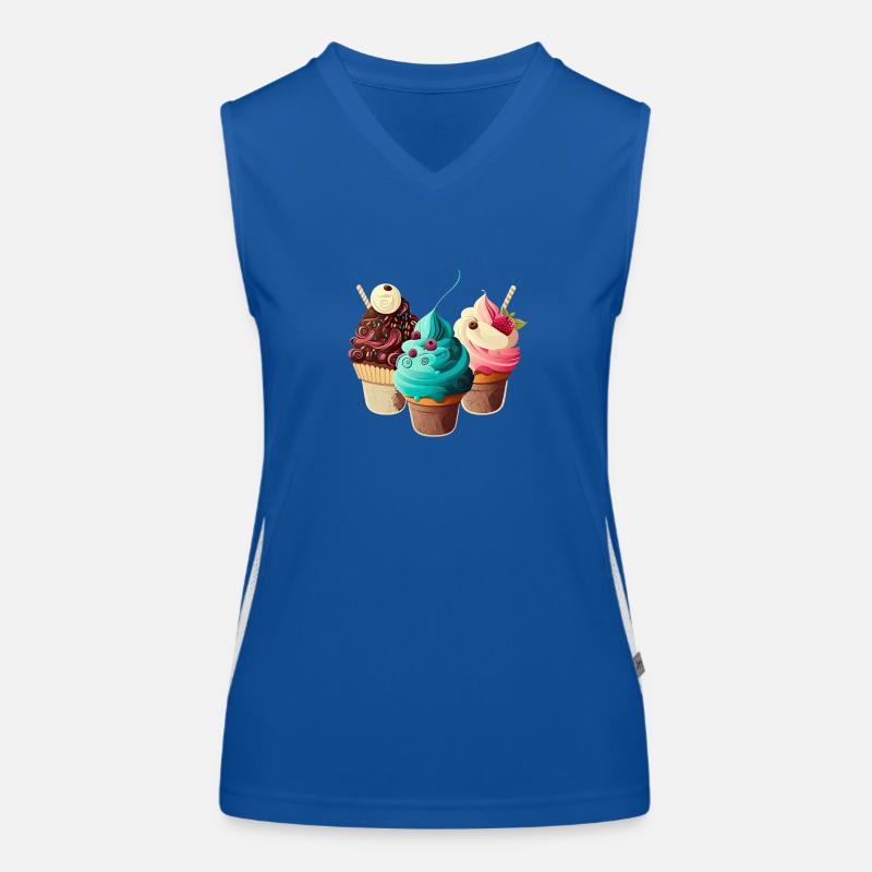 Petits gâteaux Débardeur respirant contrasté Femme