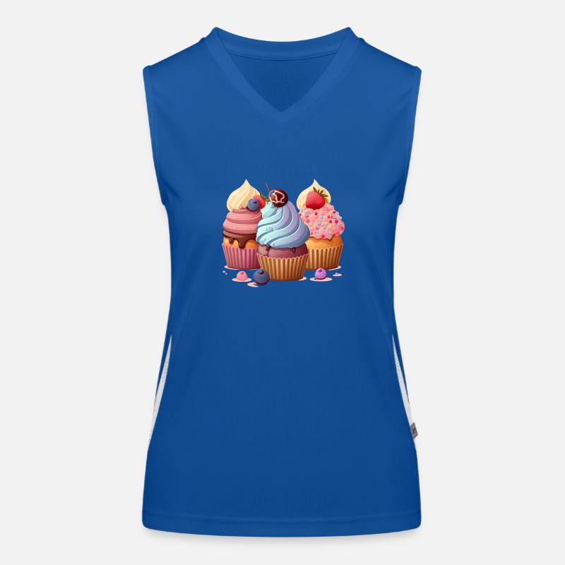 Cupcakes2 Women's Functional Contrast Tank Top