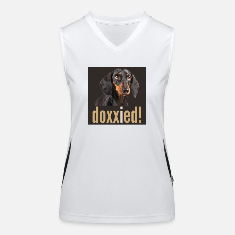 Doxxied Bild PBLBBDG Funktionelles Kontrast-Tank Top für Frauen