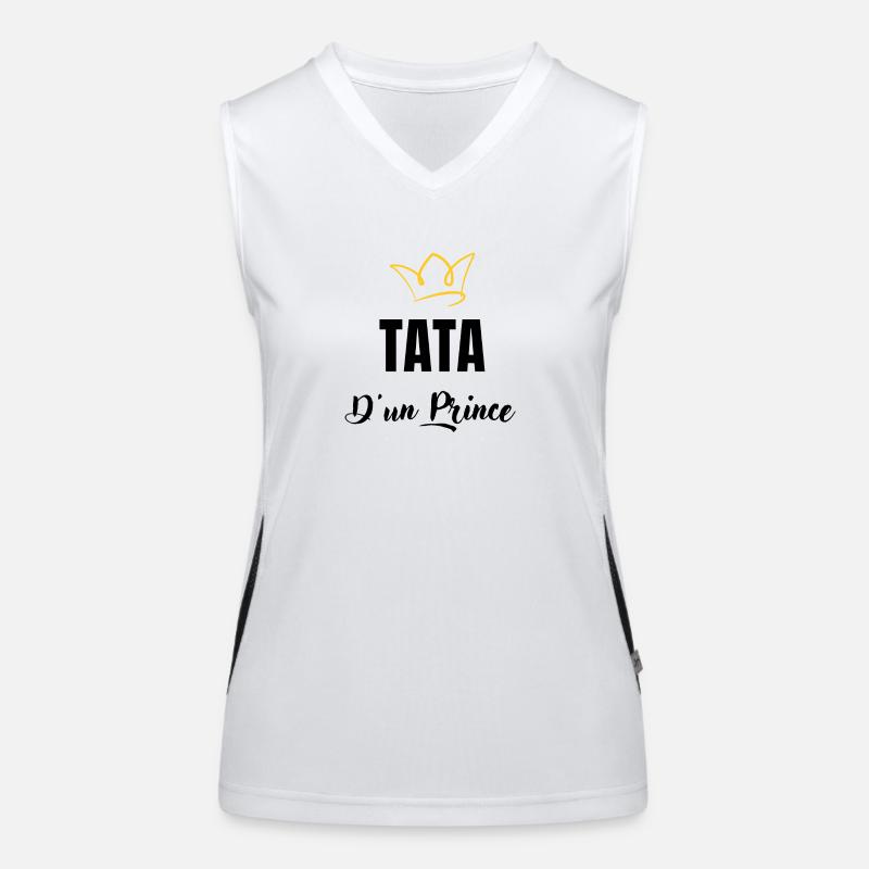 tata d'un prince Débardeur respirant contrasté Femme