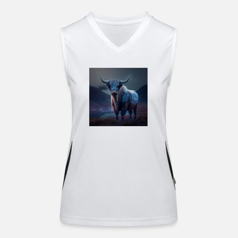 Future cow Women's Functional Contrast Tank Top