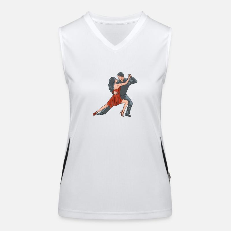 SALSA DANCING Women's Functional Contrast Tank Top