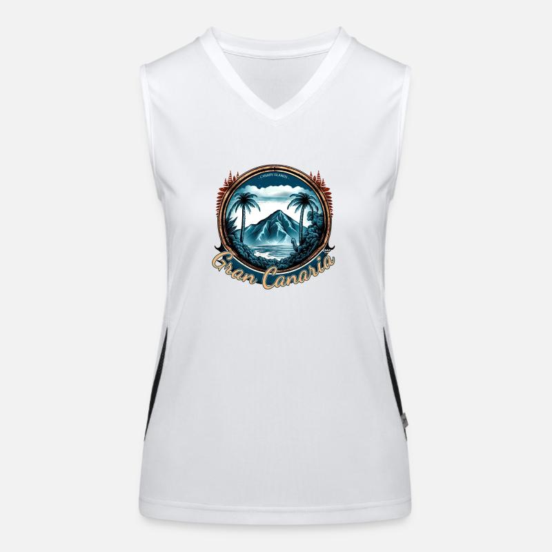 GRAN CANARIA Funktionelles Kontrast-Tank Top für Frauen