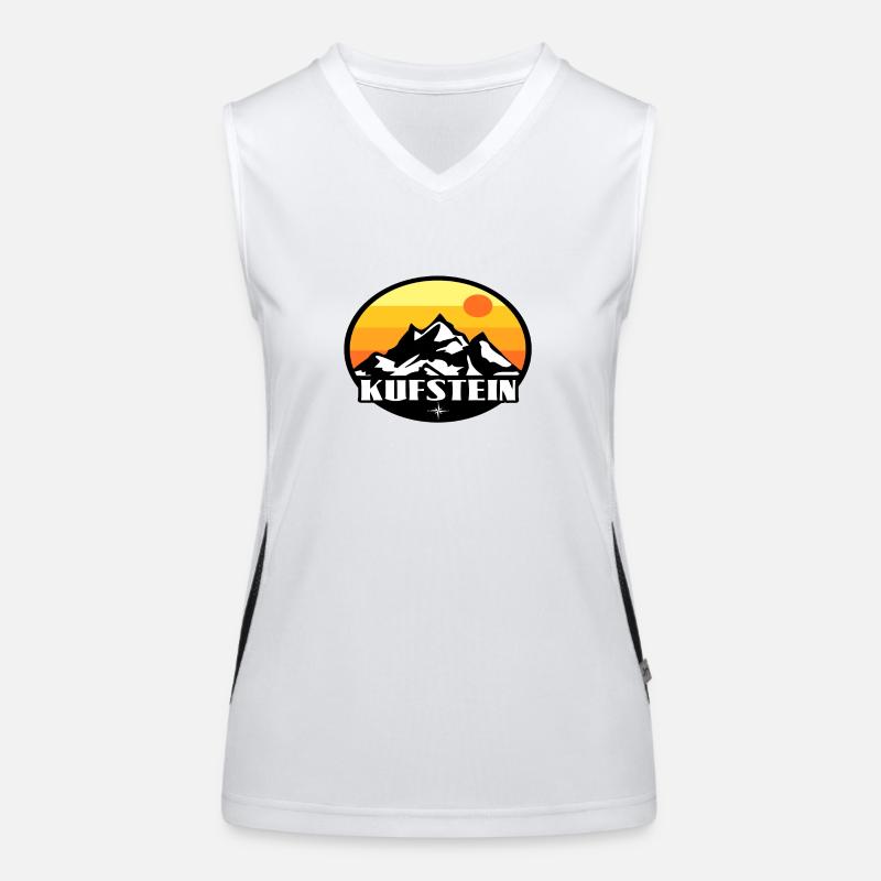 Kufstein Funktionelles Kontrast-Tank Top für Frauen