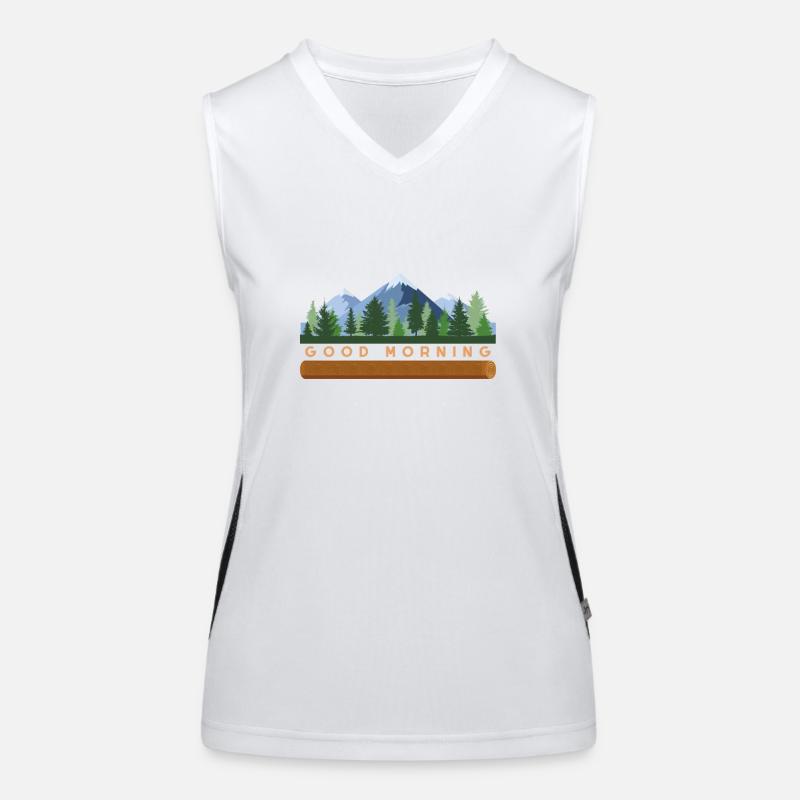 GUTEN MORGEN Funktionelles Kontrast-Tank Top für Frauen