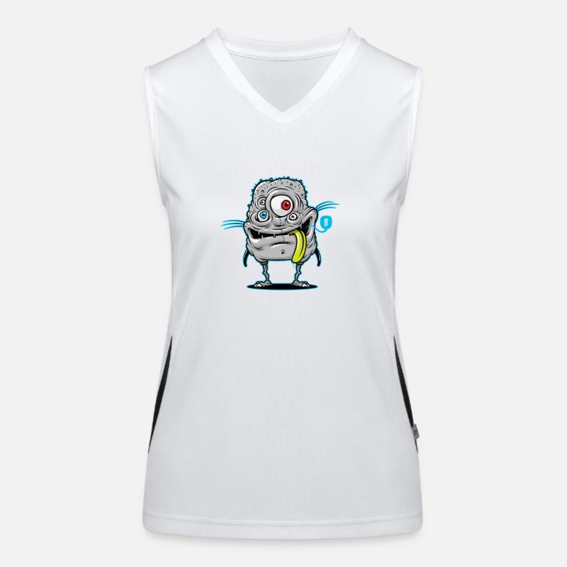 Freak Monster Troll colloured 2021 Débardeur respirant contrasté Femme