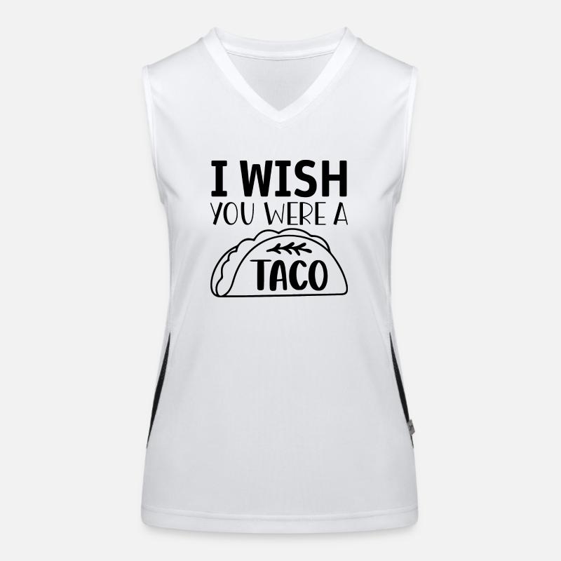J’aimerais que tu sois un tacos Débardeur respirant contrasté Femme