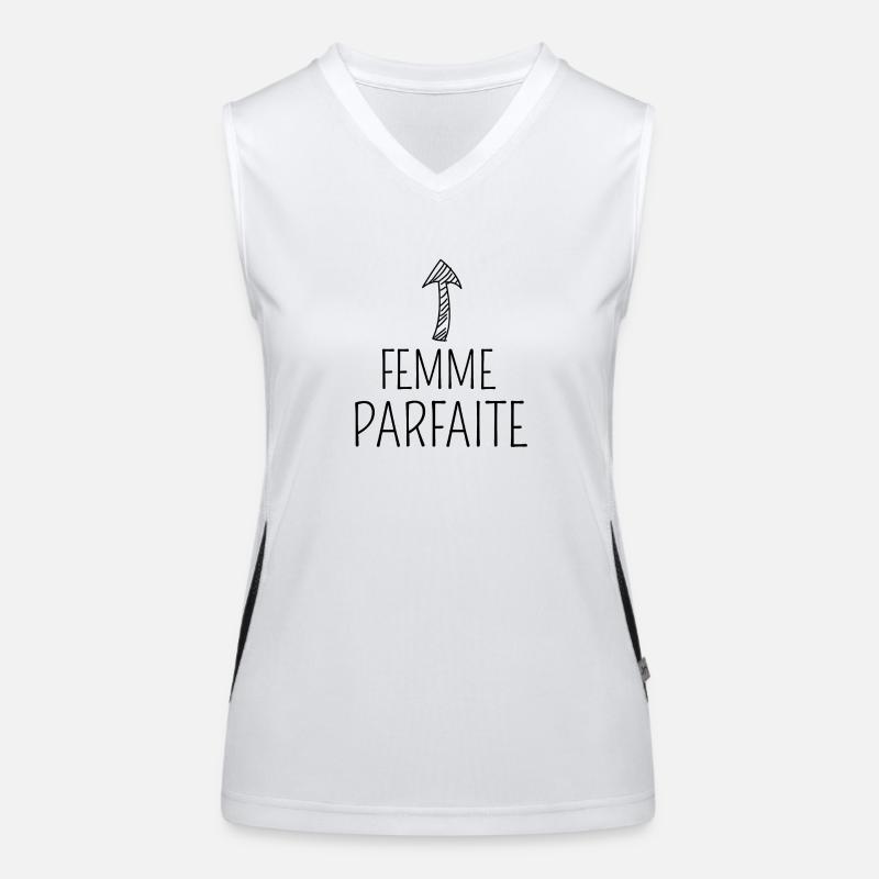 Femme parfaite Débardeur respirant contrasté Femme