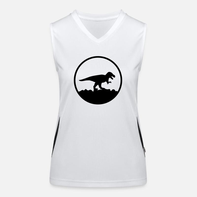 T rex Débardeur respirant contrasté Femme