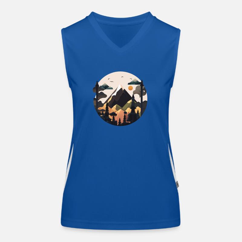 SURREAL Women's Functional Contrast Tank Top