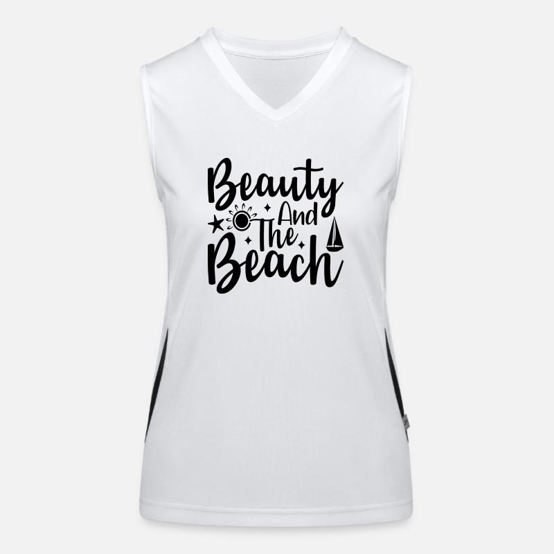 Beauté et plage Débardeur respirant contrasté Femme