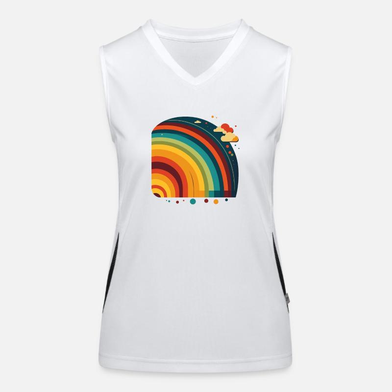 RAINBOW Women's Functional Contrast Tank Top
