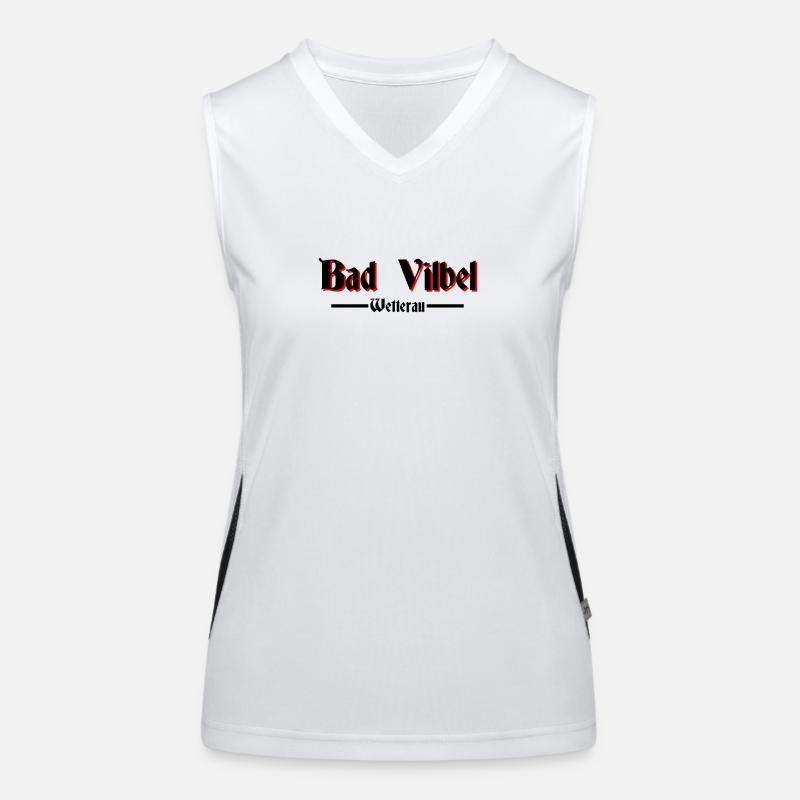 Bad Vilbel Funktionelles Kontrast-Tank Top für Frauen