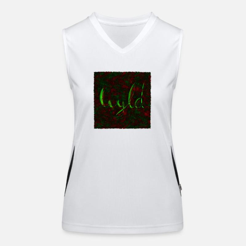 Wyldflower Dream Funktionelles Kontrast-Tank Top für Frauen