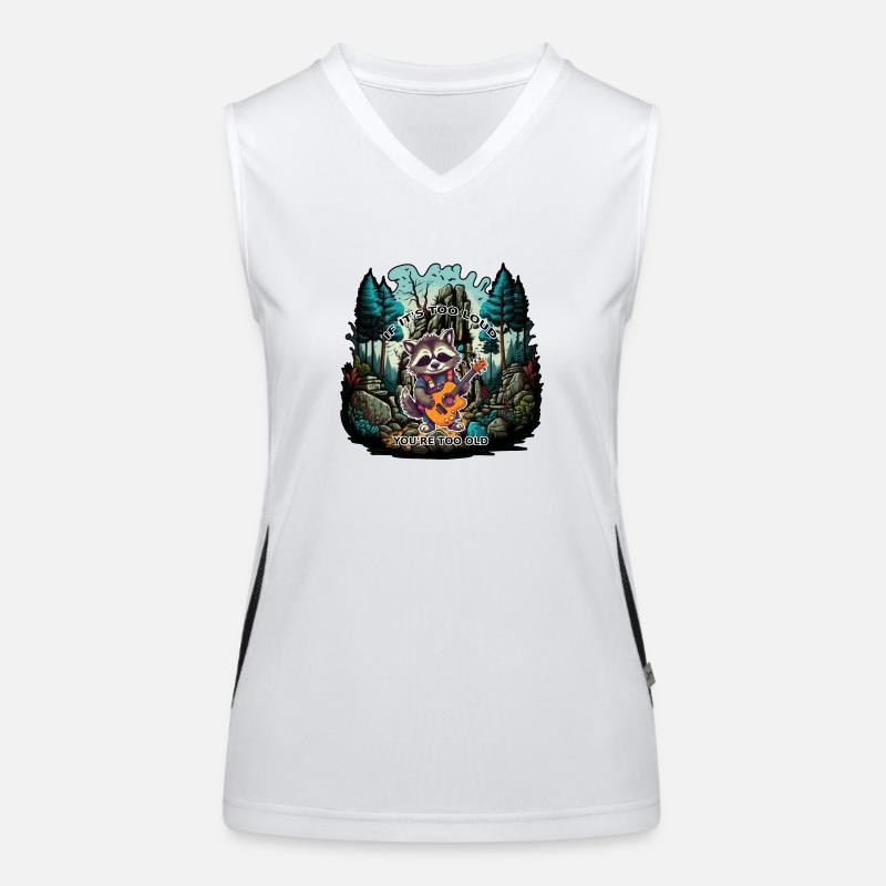 Get Ready To Rock With This Epic Forest Stage Women's Functional Contrast Tank Top