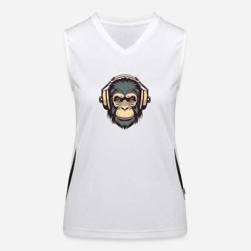 Funky Bloody Monkey Women's Functional Contrast Tank Top
