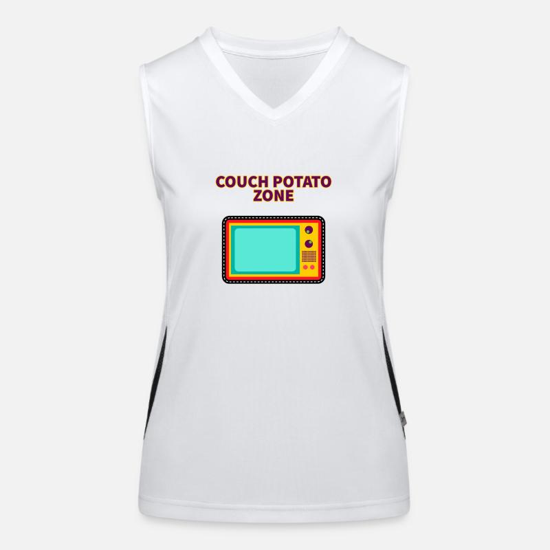 Larve Débardeur respirant contrasté Femme