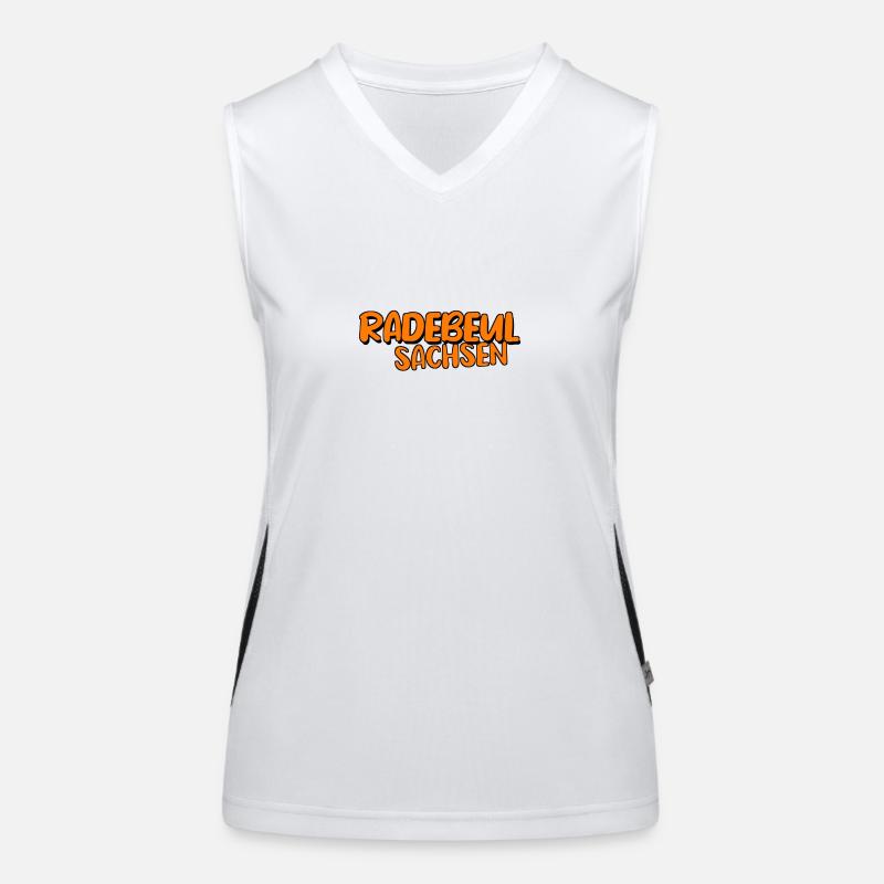 Radebeul Funktionelles Kontrast-Tank Top für Frauen