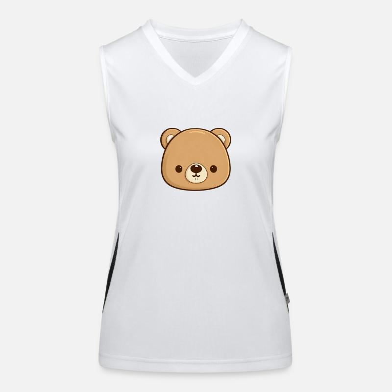 Cuddly Bear Magic Women's Functional Contrast Tank Top