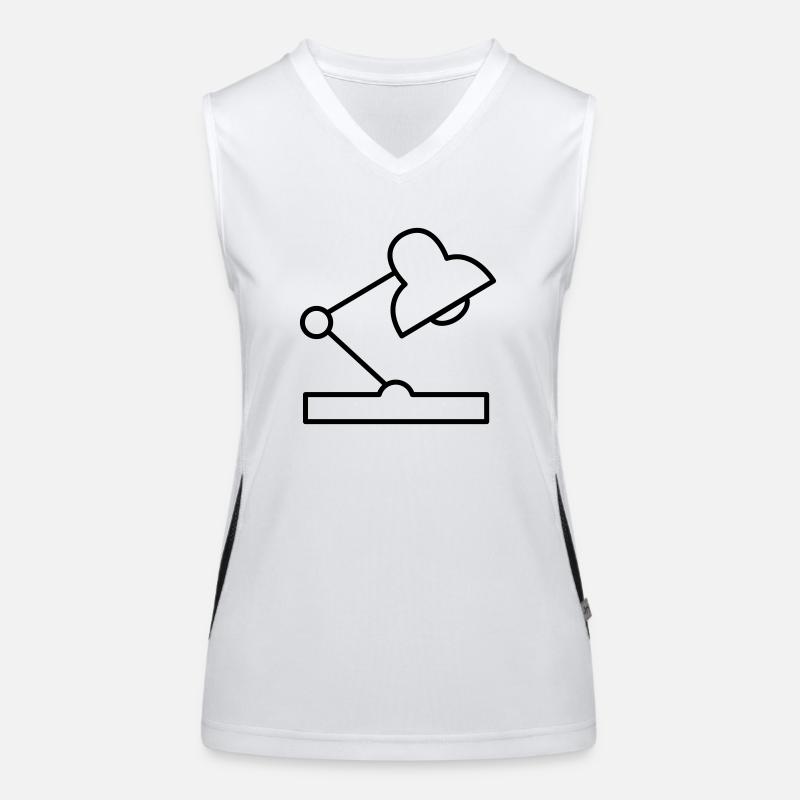 lampe de bureau Débardeur respirant contrasté Femme