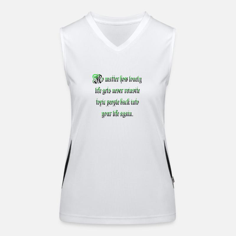 Toxicity Women's Functional Contrast Tank Top