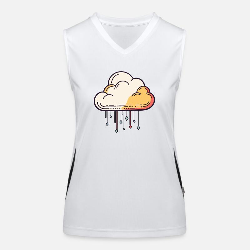 Nuage Débardeur respirant contrasté Femme