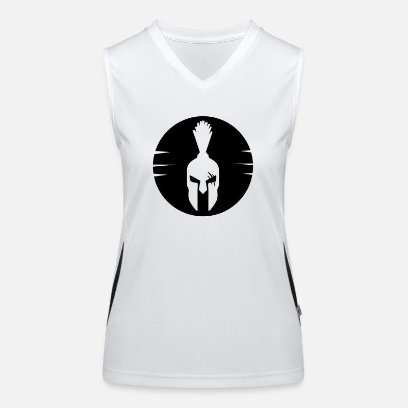 Spartiates Débardeur respirant contrasté Femme