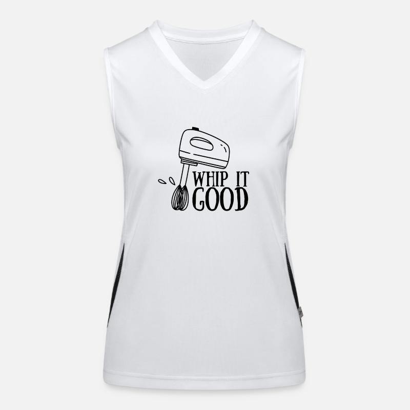 Whip it Good Women's Functional Contrast Tank Top